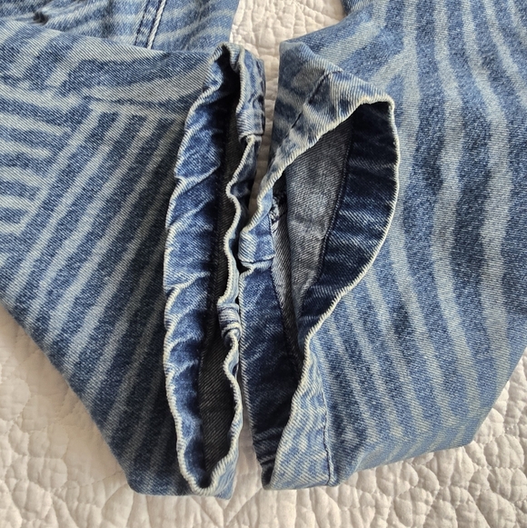 Urban Outfitters BDG Extreme Baggy Jean Psychedelic Wavy Print - Picture 7 of 16